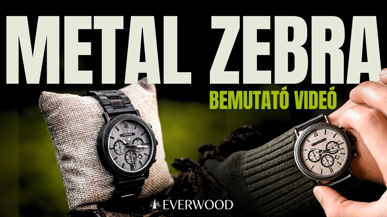Metal Zebra 44.5mm