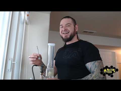 Nectar Feed Cannabis Reviews - How To Vape with an Enail