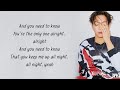 Woosung - ILYSB (Cover) English lyrics video