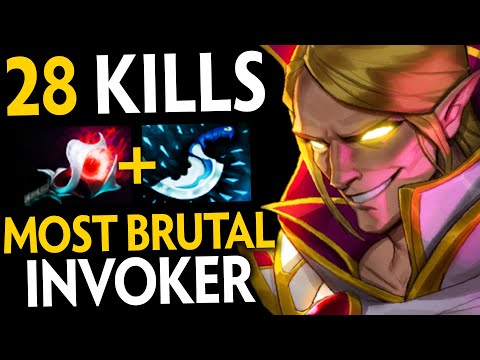 THE NAME TELLS EVERYTHING | EPIC INVOKER 28 KILLS 0 DEATH GAME | Dota 2 Invoker
