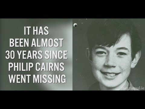 Gardaí Appeal For Information On Philip Cairns Disappearance