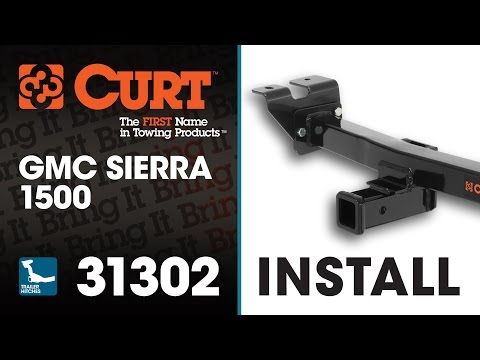 Front Mount Hitch Install: CURT 31302 on a GMC Sierra 1500