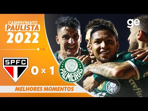 Gols e lances de São Paulo x Palmeiras