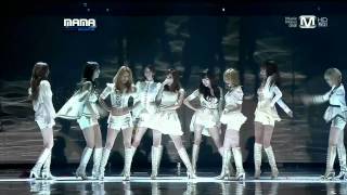MAMA 111129   SNSD  Girls  Generation   The boys Remix English version   2011