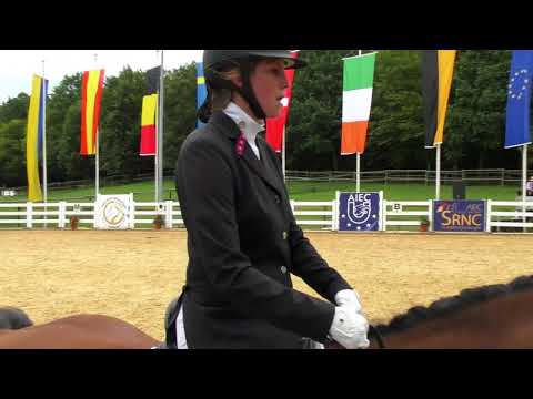 SRNC Nürtingen 2017 1st Round Dressage Team Belgium