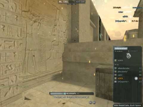 crossfire kill by a grenade