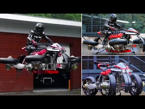 "Lazareth LMV 496 Flying Motorcycle Technology"!