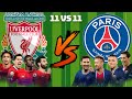 LFC vs PSG (Liverpool vs Paris Saint-Germain)💪