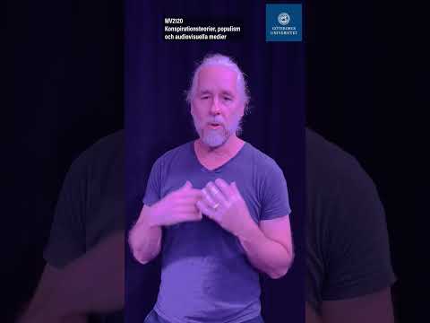 Studera ny kurs om konspirationsteorier och audiovisuella medier vid Göteborgs universitet