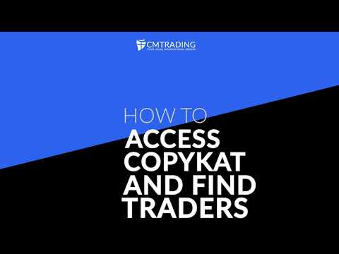 How To Access Copykat And Find Traders CMTrading