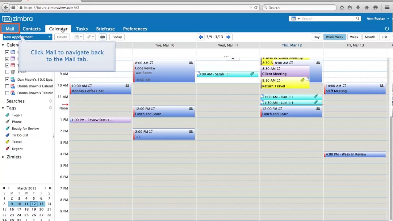 Get Started with Zimbra