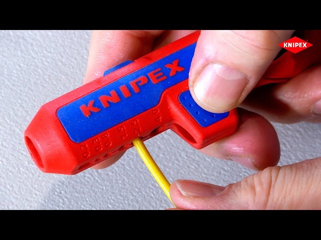 Video Teaser für KNIPEX Werkstatt-TV: KNIPEX ErgoStrip Universal-Abmantelungswerkzeug (16 95 01 SB)