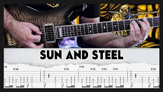 Iron Maiden | Sun and Steel | TAB | Guitar Cover | Lesson