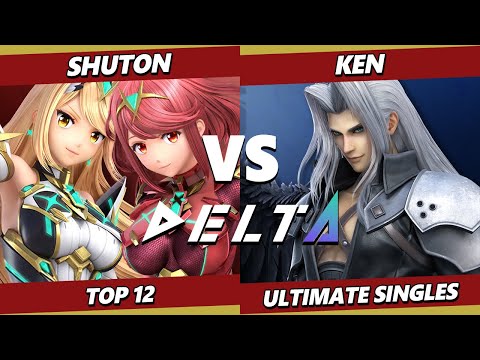 Delta 9 - Shuton (Pyra Mythra) Vs. KEN (Sonic, Sephiroth) Smash Ultimate - SSBU