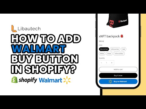 How to Add Walmart Affiliate Buy Button to Shopify Store