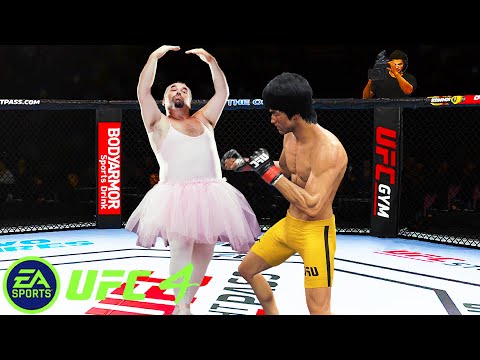 UFC4 Bruce Lee vs Premier Danseur EA Sports UFC  Super Fight