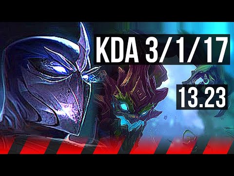 SHEN vs MAOKAI (TOP) | 3/1/17, 2.8M mastery, 1800+ games | KR Master | 13.23
