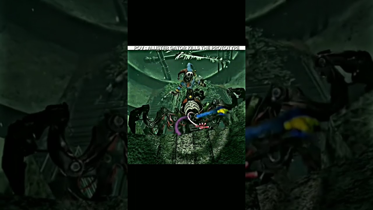 Allister gator vs prototype💀🔥#shorts#fyp#poppyplaytime