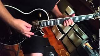 Video thumbnail for Gibson Les Paul Custom + Suhr Doug Aldrich pickup by Leandro Carvalho