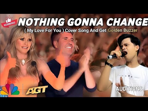 Most Shocking Voice Singing The Song Nothing Gonna Change My Love For You Get Golden Buzzer On AGT