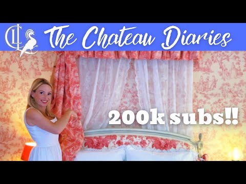 CELEBRATING 200,000 SUBS + DECORATING the CHATEAU with FLEA MARKET FINDS!