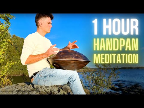 1 Hour of Handpan Music at Sunset on a Remote Island | 432 Hz for Meditation & Relaxation