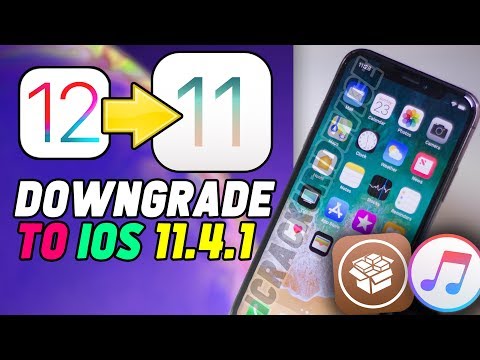 Downgrade iOS 12 to iOS 11.4.1 & Jailbreak Update - iPhone, iPad & iPod, 12.0! (KEEP DATA)