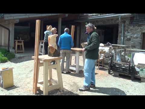 Akademie Wildkogel und Hubert Janson  - Holzbildhauerei