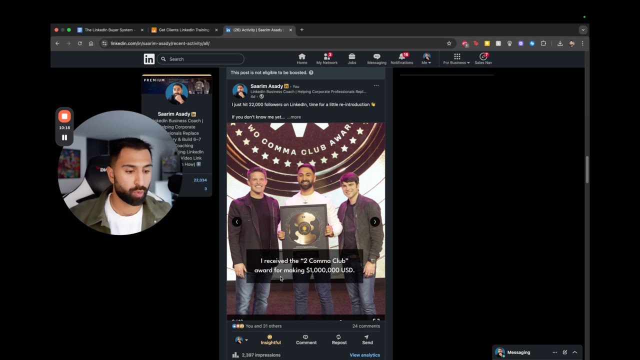 How I sell $5k-$10k packages on LinkedIn with simple posts