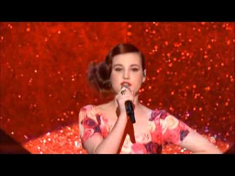 Xfactor 2012 Live Shows Bella Ferraro sings Bulletproof