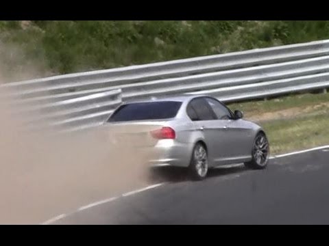 BMW E90 CRASH Nordschleife Touristenfahrten Nürburgring 23.05.2015
