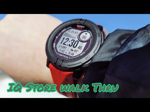 Garmin Instinct 2 Q&A:  IQ Store walk thru