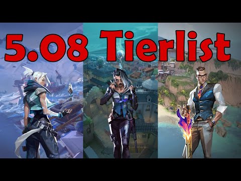 5.08 TIERLIST | VALORANT
