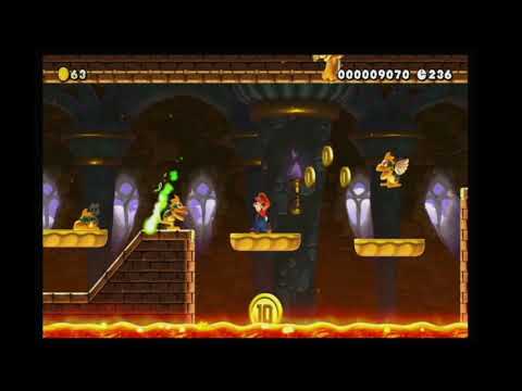 Super Mario Maker 2 - Iggy Koopa's Lift Lava Castle