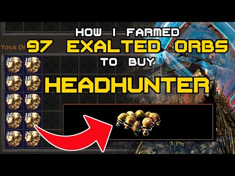 5 Tips and Lessons Learned from Farming Currency to get Headhunter -Path of Exile- No Speed Mapping!