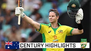 Another extraordinary 62-ball century for supreme Smith | Dettol ODI Series 2020