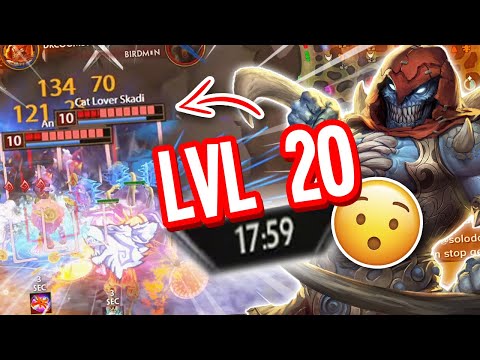 Bakasura can SPEEDRUN TO LVL 20 IN SMITE!