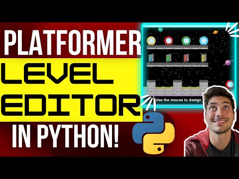 How to Code a Level Editor Using Python! (Pygame Platformer Level Creator)