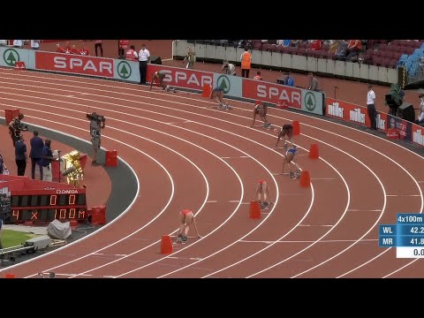 The Insane Women's 4x400m || England SHOCKS Jamaica! The Relay Nobody Expected