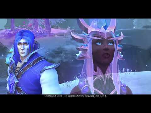 Kalecgos meeting Sindragosa - Cutscene - World of Warcraft Dragonflight
