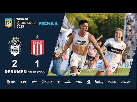 #TorneoBinance 2023 | Fecha 8 | resumen de Gimnasia - Estudiantes