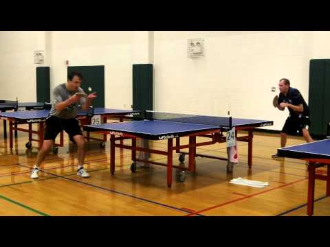 Butterfly Cary Cup 2012 Table Tennis Tournament Scott Butler vs. Ty Hoff