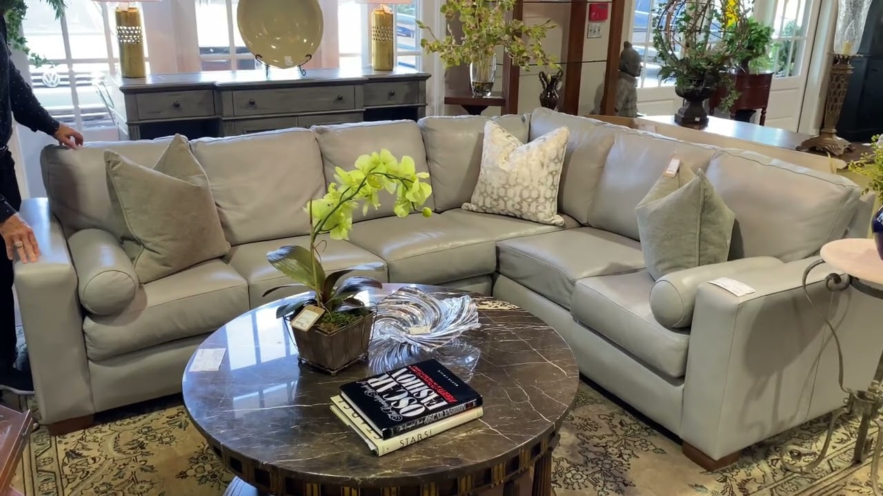 Leather Creations Sectional!