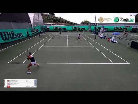 [1] Marie Benoit/Eden Silva vs. Robin Anderson/Elysia Bolton, SF main draw Santarém Ladies Open