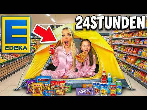 24 HOURS at EDEKA 😳🛒