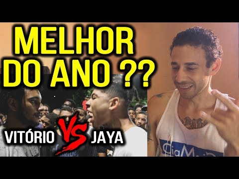 (MELHOR DO ANO?) Vitório x JayA - Batalha do Dendê (PRÉ SELETIVA NACIONAL 2019) REACT/ANÁLISE