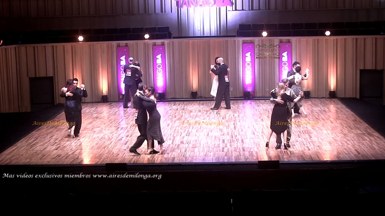 Mundial de tango  2021 Ronda 12 Pista, tema 3de3 Tango Buenos Aires #TangoBA