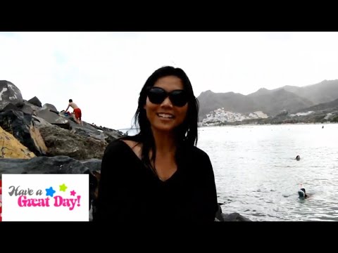 Sa wakas nakaligo din ang mga kalabaw! - Playa de las Teresitas❤️TENERIFE SPAIN°  🏊‍♀️👣🏝️🏖️