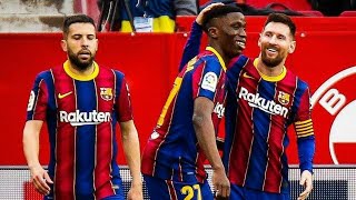 Ilaix Moriba Vs Sevilla Fc  - After Match (03/03/2021)