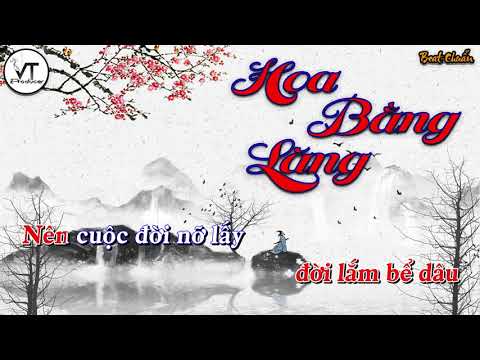 [Karaoke-Beat Chuẩn ] Hoa Bằng Lăng - Hà Nhi | Tone Nữ